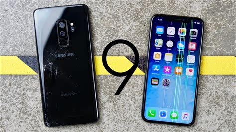 s9 plus drop test 1000 feet|iPhone X vs. Galaxy S9 Drop Test: Which Flagship Is .